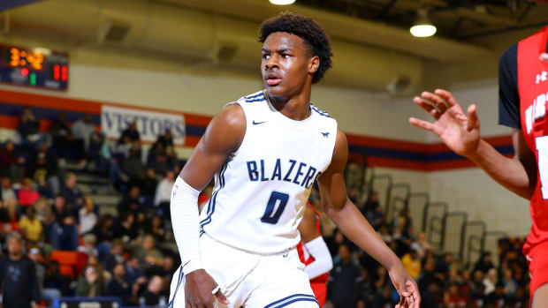 Bronny James Sierra Canyon Basketball 2019-2020 Season Photo-Nick Koza29